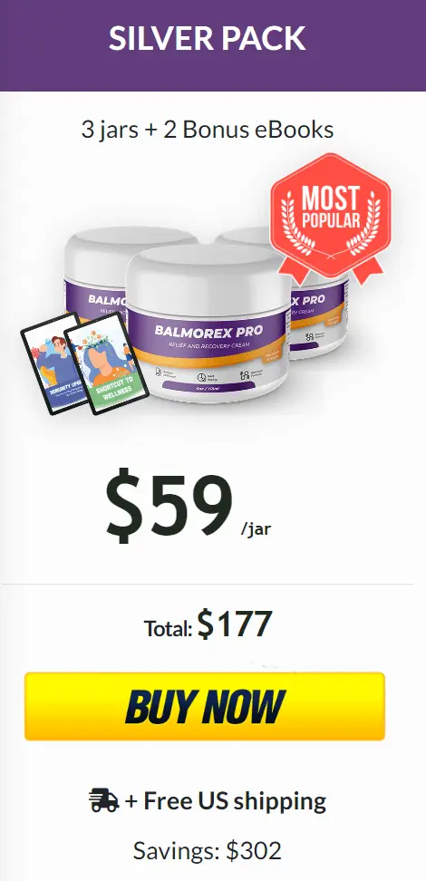 Balmorex Pro Buy 3 jars